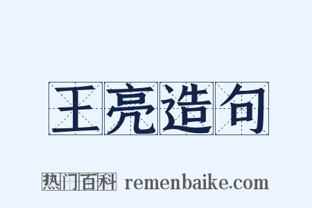 王亮造句是什么意思的图片